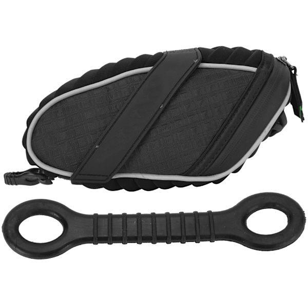 Polyester Fiber Mountain Bicycle Tail Road Bag Bike Saddle Storage Organizer Cykling Udstyr Sort