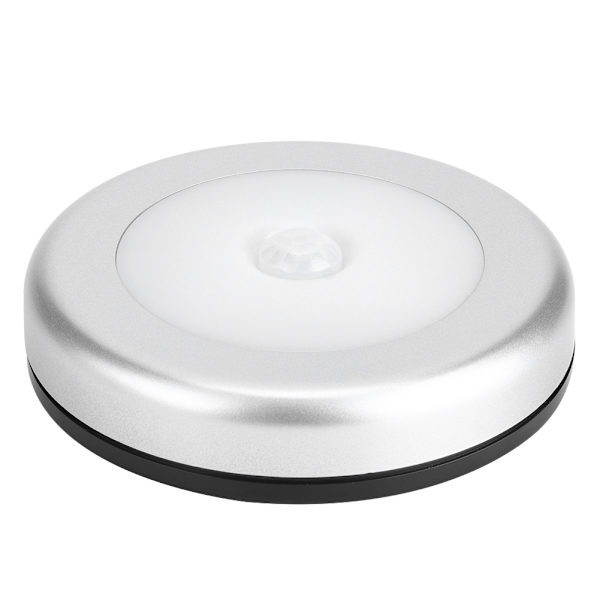 6 LED-bevegelsessensorlys Bevegelsessensor LED-induksjonslampe for gang, trapp, bad og soverom