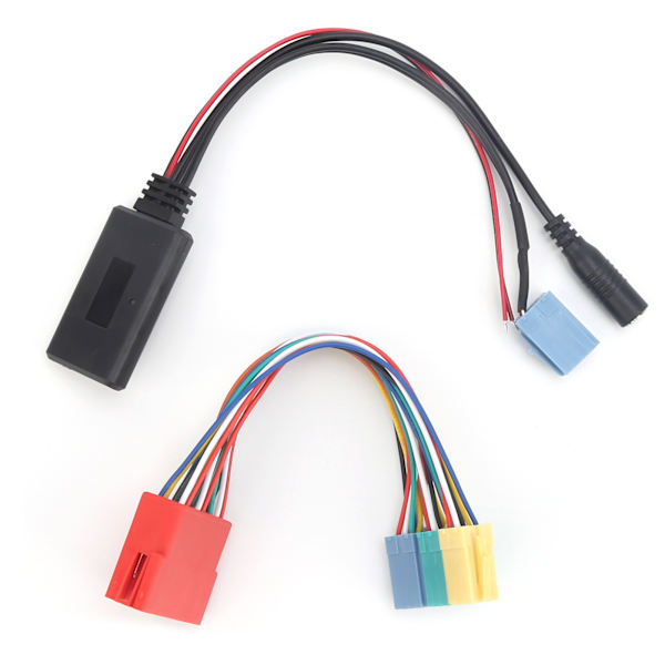 Mikrofonadapter AUX-ljudkabel Stereo Handsfree Bluetooth 5.0 8-polig Plug and Play