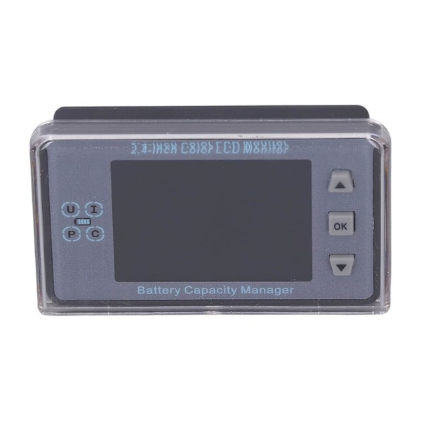 Voltmeter Coulometer Wireless Battery Capacity Manager Monitor med 2,4-tums LCD-färgskärm 500V 50A
