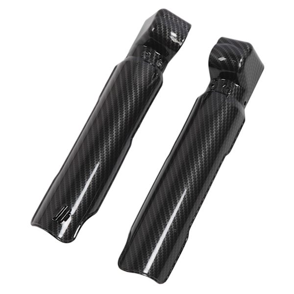 2 ST Stødabsorberbeskyttelse Kulfibermønster Motorcykel Gaffelbeskyttelse Protector Udskiftning til SurRon Light Bee X S