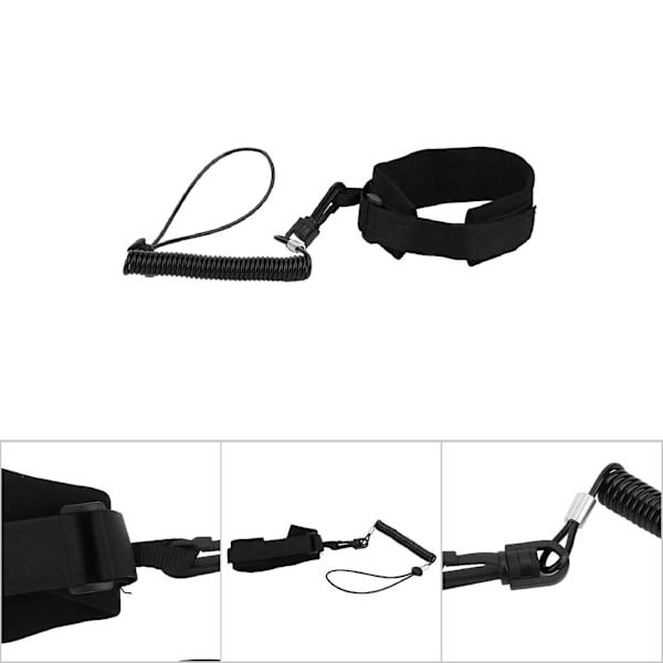 Bærbar Dykke Lanyard Anti-Tapt Tau Fjær for Undervanns Nødhjelp Oksygenflaske Tilbehør