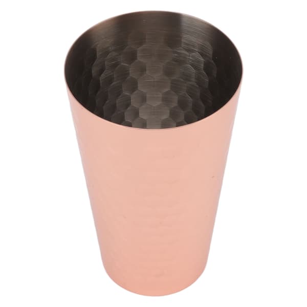 Drinking Cup 304 Stainless Steel Hammered Versatile Moscow Mule Mug for Bar Home Copper Plating