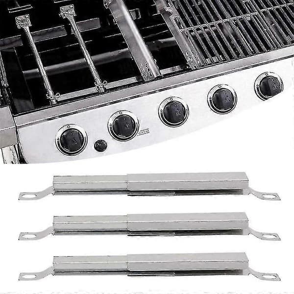 Rustfrit stål crossover rørbrændere reservedele gasgrill grillværktøj xh