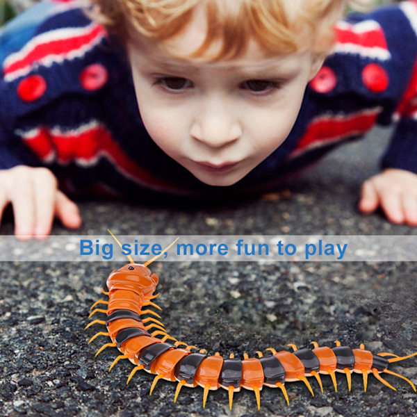 1PC Infraröd fjärrkontroll Fake Centipede Scolopendra RC Toy
