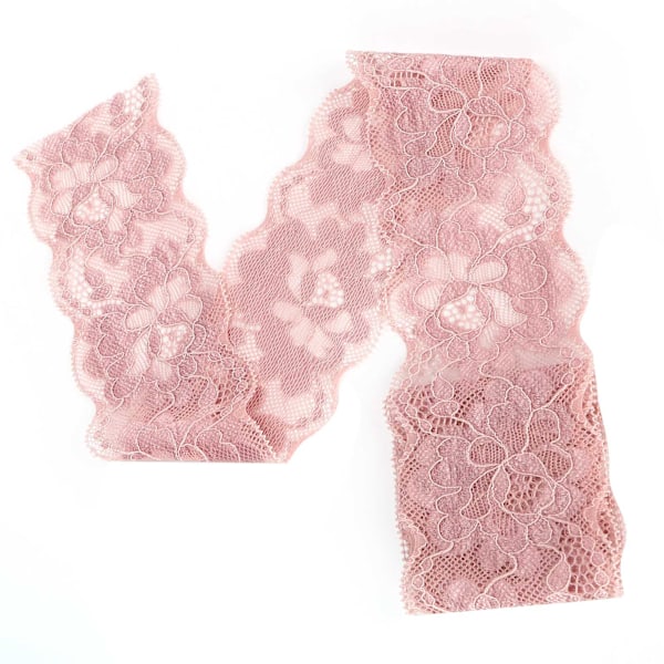 Pitsinauha Aaltoileva Kuvio Nylon Koristenauha Vaatetustarvikkeet 6cm Leveä 10 Jaardia Pitkä