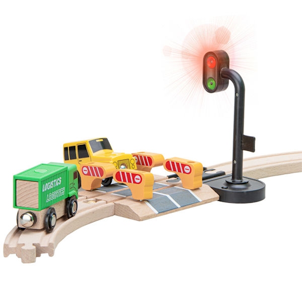 Scen Rail Transit Trafikklys Plast Signal Lys Tilbehør Spor Magnettog Tilbehør