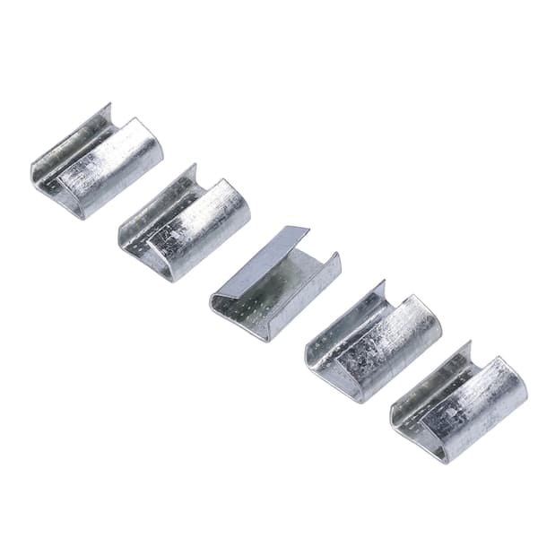 Galvaniserede stål åbne forseglinger til 16 mm plastik PET-stropper