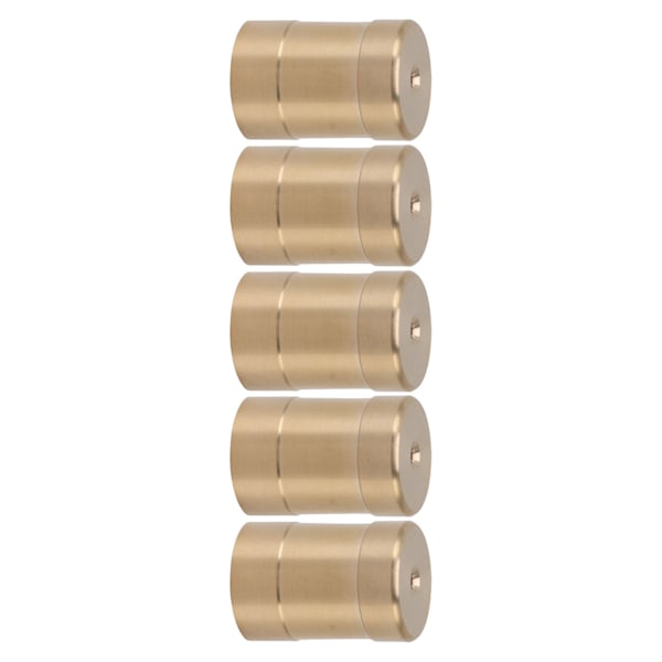 5 STK Kobber Græsmatte Immmunstykke Flat Head Spray Dysesæt Indvendig Gevindforbindelse til Landskabspleje Udendørs G1/2in