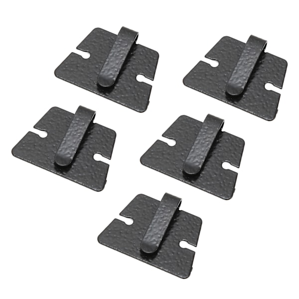 Radiomikrofonfäste metall bilradio mikrofonhållarklämma för ICOM IC 2720H IC 2820H för Kenwood TM241 TM231