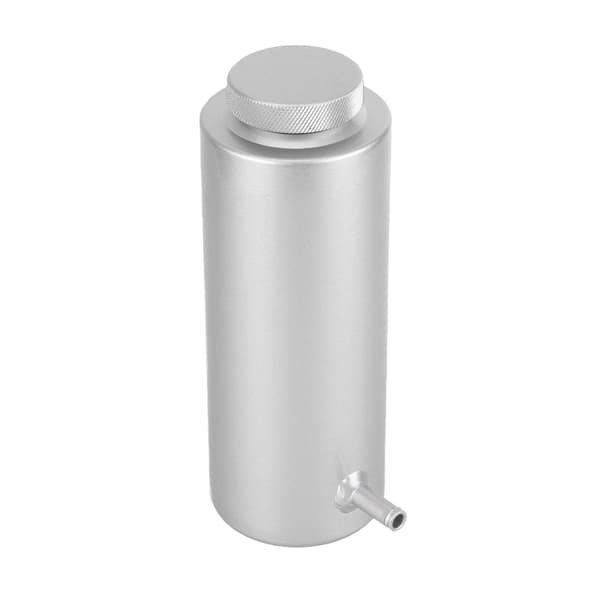 Køler Kølemiddel Aluminium Opsamlingsbeholder 80ml Overløbsbeholder Bil Universal Sølv