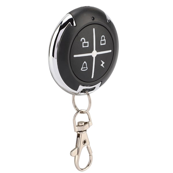 4 nyckel svart rund autokopiering garageport Trådlös fjärrkontroll (433MHZ)