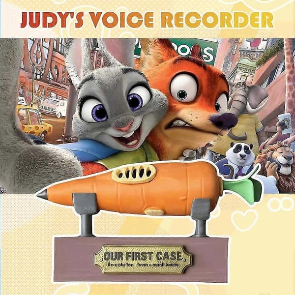 Zootropolis Judy Hopps gulrotpenn med holder Offisiell gave til barn