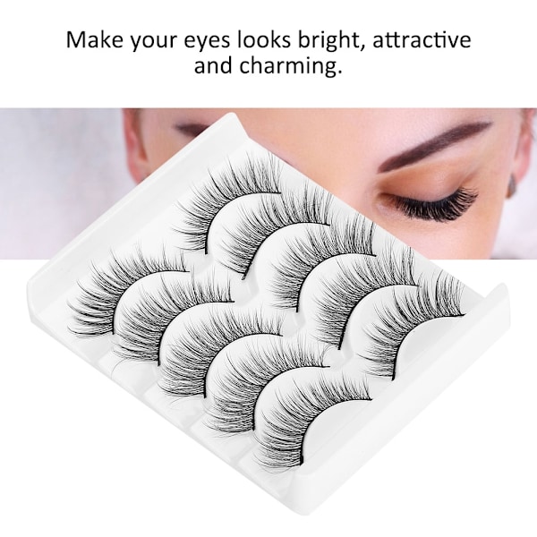3D Three-dimensional Grafting False Eyelashes Natural Long Eyelash Extension Beauty Tool 03#