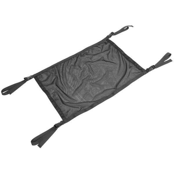 Black Polyester Webbing Car Roof Mesh Storage Bag Handle Fixed Multifunction Roof Net Package Accessories Black