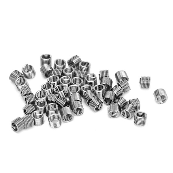 50 kpl Kierteinen sisäpuolinen kierre M3.5 x 0.6 kierteinen suojakotelo Ruuviholkki Korjausmutteri 1.5D