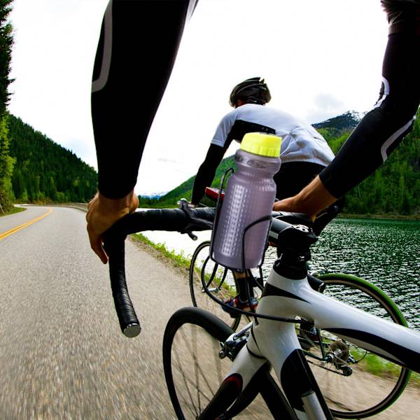 Let Flaskeholder i Letvægts Aluminium Legering til Landevejs- og Mountainbikes