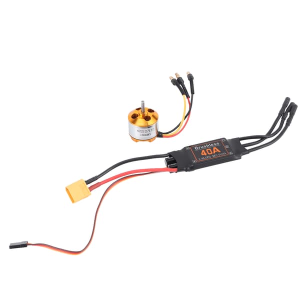 2212 1000KV Motor 40A børsteløst ESC-sæt Tilbehør til RC Drone Helikopter FPV-model