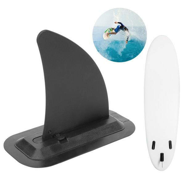 Kvalitet PVC Uppblåsning Kanot Surfboard Fin Set Insats Spänne Typ Vattendelare Tillbehör