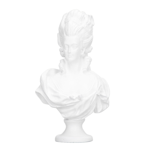 1:12 Dukkehuss Miniatyr Byststatuette Harpiks Levende Naturtro Fint Kunstnerisk Mini-rums Bystskulptur