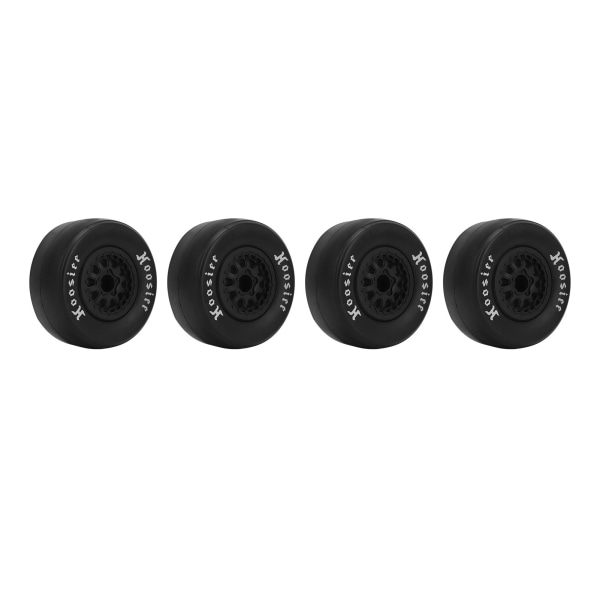 4st 1/10 skala RC-bildäck Gummitäck Plast Hjulnav för 1/10 Off Road fjärrkontrollbil