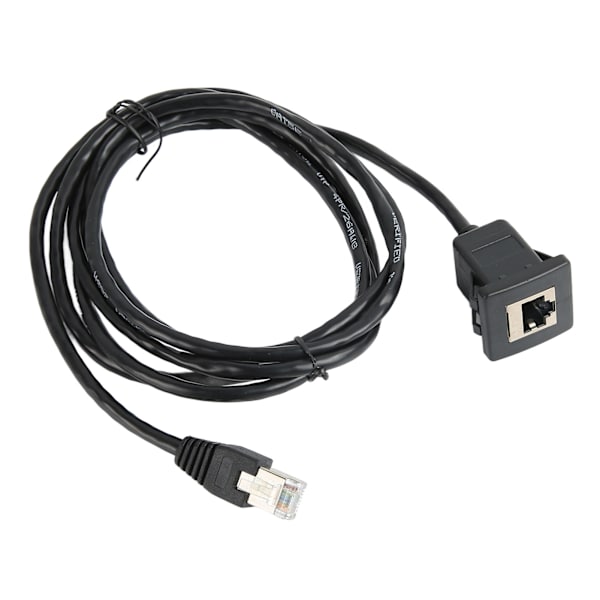 Cat5e upotettu kaapeli Universal Cat5e 100M uros naaras Ethernet verkko Paneli asennettava jatkokaapeli