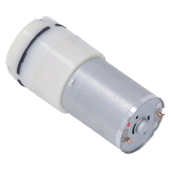 Mikroluftpumpe elektrisk pneumatisk membran Vakuum Mekanisk overføring 1 port 370 Hvit DC24V