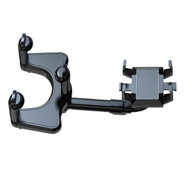 Bilbackspeil Telefonfeste 360 ​​graders rotasjon Mobiltelefonholder Universal passform for bil