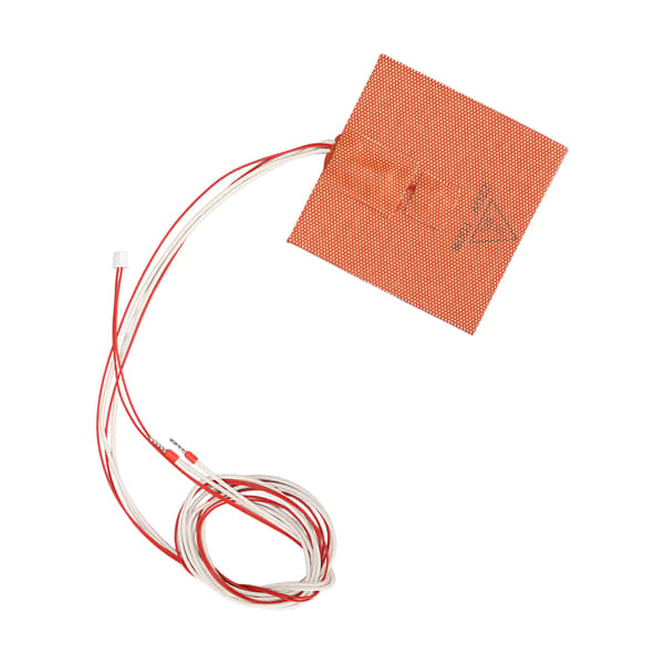 Opvarmet silikonepude til 3D-printer - 100x100 mm, 220V, 100W
