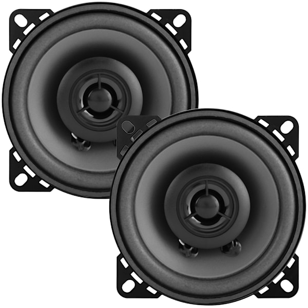 2st 4" bilhögtalare 60W bilmodifierad uppgradering koaxial ljudhögtalare