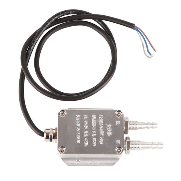 24VDC Vindtrykktransmitter Høy Nøyaktighet Trykkdifferensialsensor 0‑3Kpa OMSJD‑FY‑01