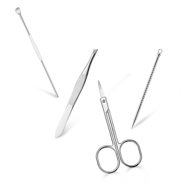 8 st Nagelklipper Set Professionell Effektiv Säker Nagelklippare Pedikyr Set för hemresor