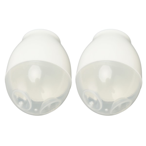 2st Mikrovågsugn Äggkokare Poacher ABS Portable Mini Quick Egg Koking Cup för kök Frukost