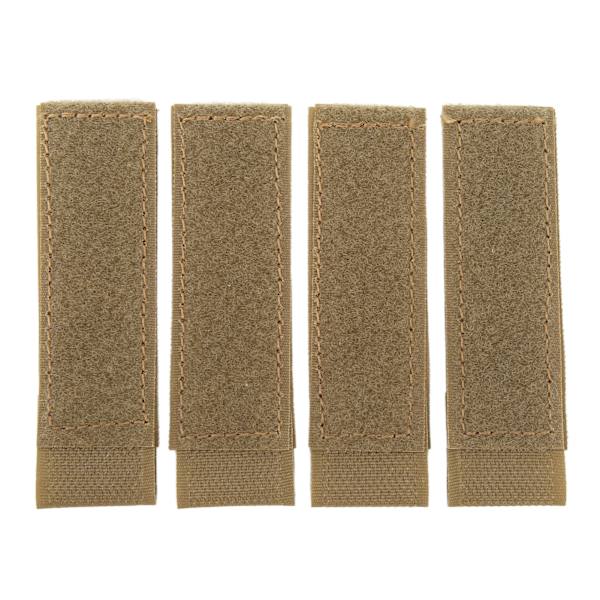 4 kpl Kierre- ja lenkkiliimaa Nylon Kierre- ja lenkki Molle-kiinnityslevy Treenipaita Metsästys Ampumapeli Khaki