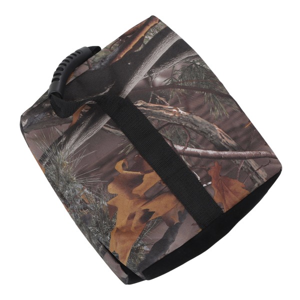 Skydningsunderlag i bladcamouflage - 600D Oxford-stof - slidstærkt skyttestøtte sandpose