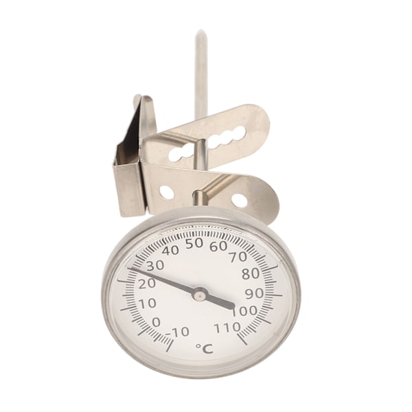 Sond Ovnstermometer Stor urskive Design Rustfritt stål Sond mattermometer med avtakbar klemme
