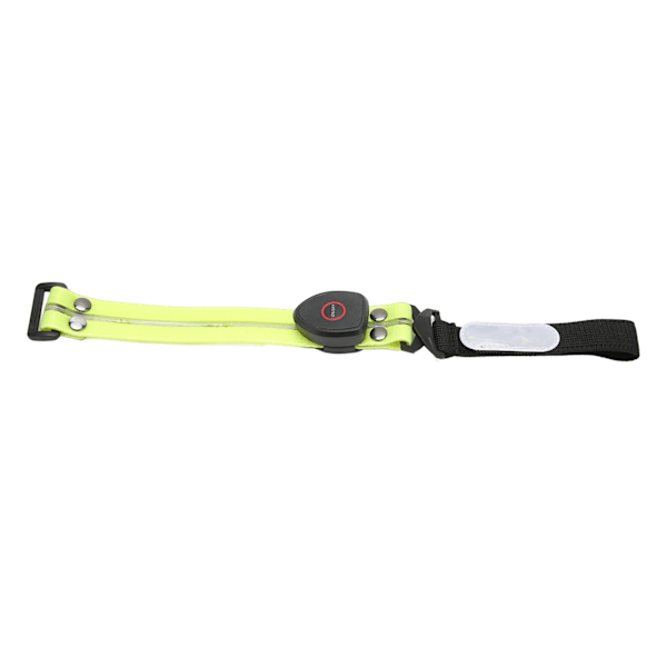LED-armband Vattentätt uppladdningsbart nattsäkerhetsljusband för utomhuspromenader Running Green