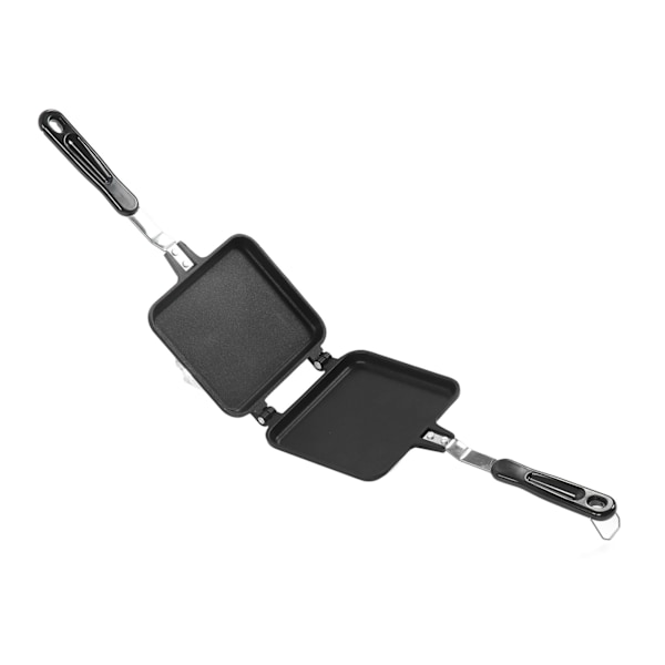 Dobbeltsidig stegepande Non Stick Morgenmad Stegepande Sandwich Maker til Køkken