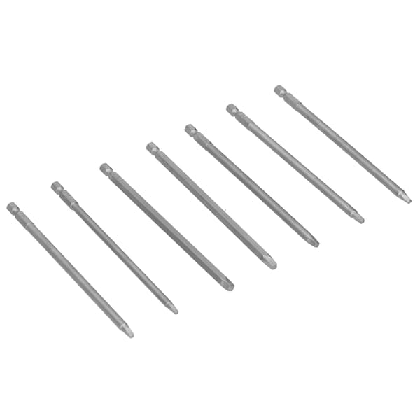 7 Pcs Screwdriver Bit Square Electric Chrome Vanadium Steel Hex Handle 150mm 1 Pc Cover