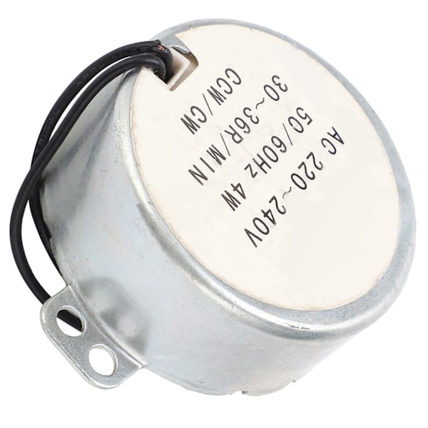 Låghastighetssynkronmotorlegering Koppar CW CCW Låghastighet 30~36r/min 49KTYZ AC 220V