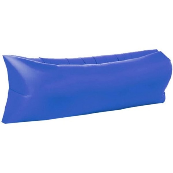 Utomhus bärbar lazy uppblåsbar soffa kungblå polyester 190T 200*70cm