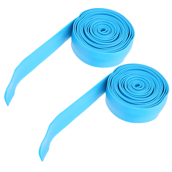 2 stk./sæt 2,5 m yoga elastiske bånd trænings sport strækrem modstandsbånd ekspander blå
