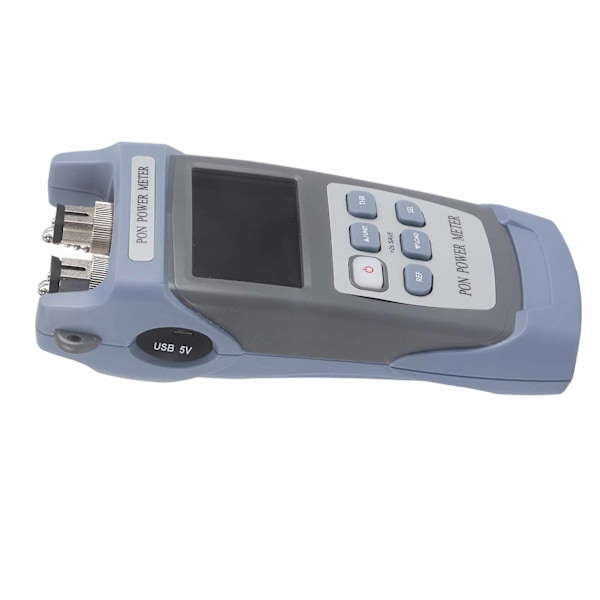 Håndholdt LCD optisk effektmeter PON Nettverksdetektor Fiberoptisk effekttester UPC-port