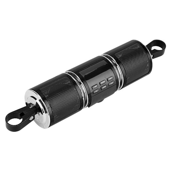 Universal Motorcykel Vattentäta Stereo Högtalare Bluetooth 3.0+EDR Tf USB Musikspelare (Svart)