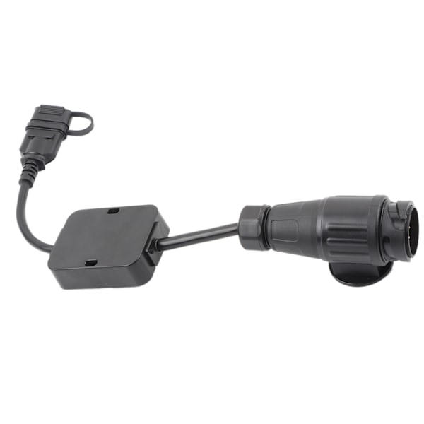 Tilhengerkontakt Europeisk 13-polet til Amerikansk 4-polet Baklyskrets Ledningsadapter Plug and Play