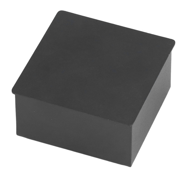 Beam Wall Light Quadrate Design Retro Warm Light 3W Unilateral Lighting LED Vägglampa AC85 till 265V för Hotel Black Shell