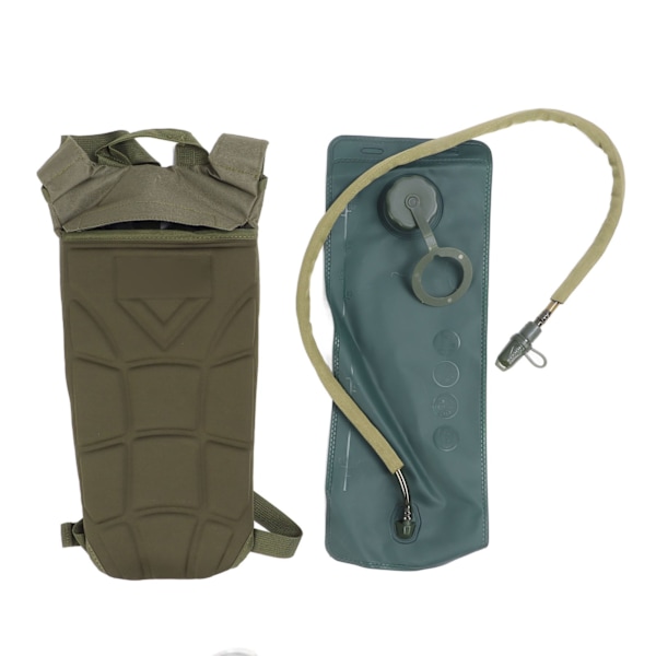 Hydration Pack Vattenryggsäck Sport Bergsbestigning Turism Vattenväska för utomhuscamping Vandring Löpning OD Grön