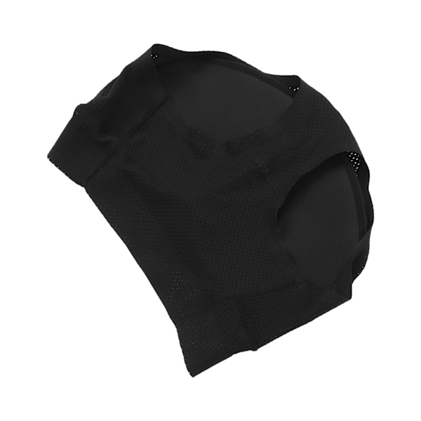 Butt Pads Enhancer Trosor Mellan midja Magkontroll Elastisk Mjuk Andas damunderkläder för bröllop Svart L 60-70 kg