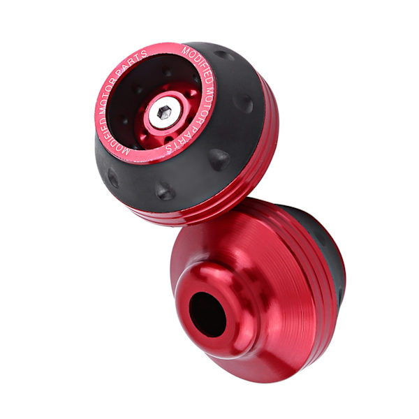CNC Aluminium Front Fork Wheel Frame Sliders Motorcycle Crash Protector Scooter Moped Red