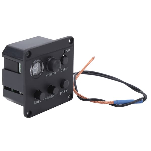 Akustisk Gitar Pickup Ombord Preamp EQ Equalizer Lydhullmontert Tilbehør